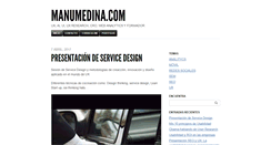 Desktop Screenshot of manumedina.com